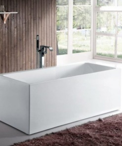 Bali Acrylic Freestanding Rectangular Infusion™ Microbubble Therapy Bathtub – 50% Off