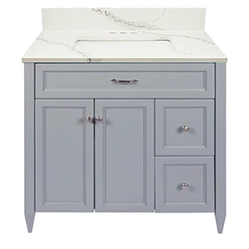 Vail Vanity With Cultured Marble Or Quartz Stone